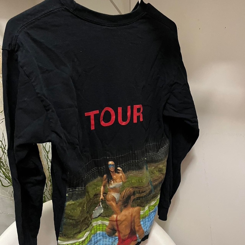 Kanye West Saint Pablo Kim Tennis Longsleeve T-Shirt